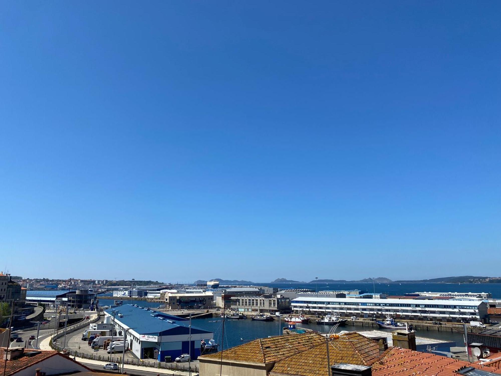 Apartamento Casco Historico Con Vistas A La Ria Comarca de Comarca de Vigo Buitenkant foto